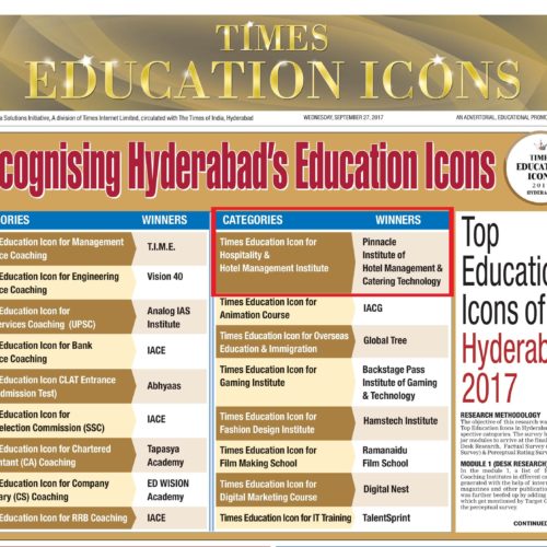 Times Education Icons Winner | Pinnacle IHM